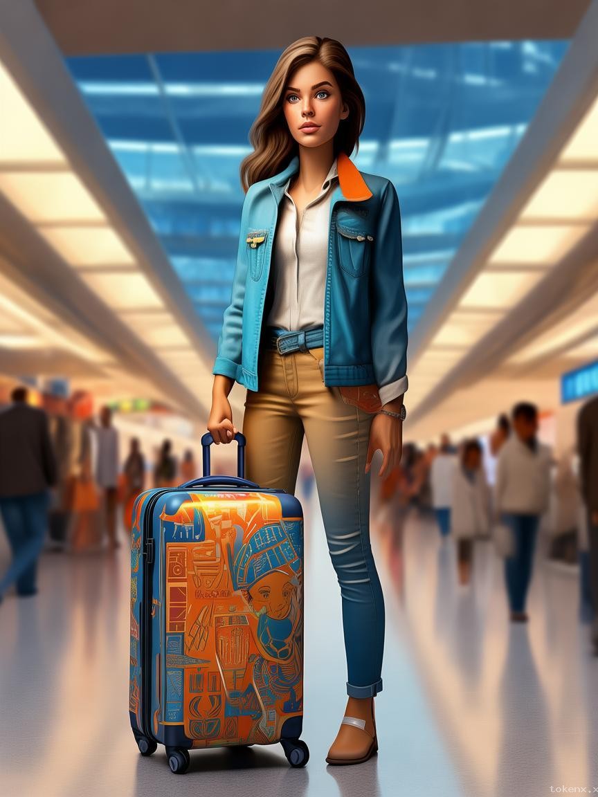🧳女子20寸箱登机风波：解锁航空规则的创意新思路✨